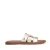 No Stress leren slippers goud