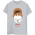 Li-cense Disney dames big hero 6 baymax kitten gezicht katoenen vriendje t-shirt