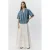 Sofie Schnoor gestreepte top light blue denim