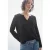 Street One Dames Blouse in effen kleur in Zwart