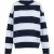 Regatta Dames/Dames Avika II Stripe Crew Neck Trui (Marine, Wit)