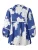 Imily Bela Blouse  blauw / donkergrijs / wit