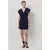 Dante6 Iseri Lurex Mini Dress Sapphire Blue