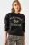 Ronde Hals Katoenen Sweatshirt met Motto Print