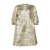 Jannie Aya-jurk in goud