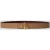 Lauren Ralph Lauren Riem van rundleer met logo-gesp