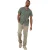 Threadbare Heren Haaktrim Korte Mouwen Shirt (Salie)
