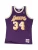 Mitchell & Ness Tricot ‘Los Angeles Lakers Shaquille O’Neal 1996/97’  lila / lichtoranje / natuurwit