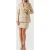 GUESS Claudia Mini Skirt Velvet Taupe Lux Twe