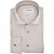 Overhemd Ledub geprint bruin Modern Fit stretch en borstzak