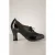 Bertie Waterfall shoe booties in zwart
