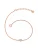 Glanzstücke München Armband  rose-goud / transparant