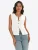 Imily Bela Gebreide bodywarmer  wit