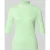 Marc Cain Slim fit t-shirt van katoenmix met opstaande kraag