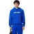 Lacoste Heren-hoodie van dubbelzijdig katoenpiqué (Blauw)