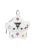 MYMO Etui ‘Pop Eyetheme’  curry / rood / zwart / wit