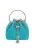 faina Buideltas  turquoise / zilver / transparant