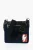 Nylon Sacoche met afneembare schouderband in blauw