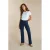 Red Button high waist flared jeans dark blue denim