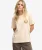 Crest Embellished T-shirt Crème