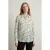 Abstracte Print Knop-Up Shirt