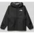The North Face Regenjack met logo en ritszakken