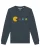 Watapparel Sweatshirt ‘Pacmännchen’  antraciet / gemengde kleuren