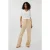 EsQualo Trousers Elastic Wb Cupro Sand