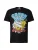AMPLIFIED Shirt ‘GREENDAY DOOKIE LONGVIEW’  hemelsblauw / donkergeel / zwart / wit