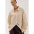 HARPER & YVE gestreepte blouse met plooien – geel