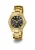 GUESS Analoog horloge ‘RITZY’  goud / zwart