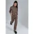 Modal Touch Half Turtleneck Blouse & Elastische Taille Broek