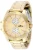 INVICTA Speedway 50355 Herenhorloge – Quartz Uurwerk – Roestvrij Staal met Gouden Wijzerplaat – 44 mm
