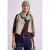 Sjaal met colorblock-patroon