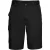 Russell Heren Korte Broek in Polycotton Twill (Zwart)