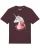 Watapparel Shirt ‘ Flash, the unicorn ‘  gemengde kleuren / donkerrood