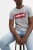 Levi’s T-shirt met logo grijs melange