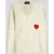 Karl Lagerfeld Cannoli Cream Hearts Cardigan