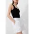 French Connection Rhodes Cotton Embroider Shorts White