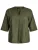 Zizzi Blouse ‘Cananna’  olijfgroen