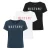 MUSTANG Shirt  blauw / zwart / wit