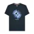 Lambretta Heren Target Kwadrant Groot & Lang T-Shirt (Marine)