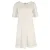 Temperley London mesh jurk tot op de knie in wit polyester