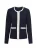 Betty Barclay Gebreid vest  marine / wit