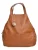 Anna Luchini Brown Rundleer Tas