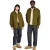 Timberland Washed Duck Canvas Insulated Coach Jacke Dark Olive