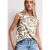 Street One Dames Gedessineerde top in Beige
