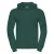 Russell Effen Heren Hoodie (Fles groen)