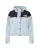 THE NORTH FACE Functionele jas ‘REIGN ON’  zilvergrijs / zwart / offwhite