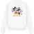 Disney Unisex volwassene verzegeld met een kus mickey & minnie mouse sweatshirt